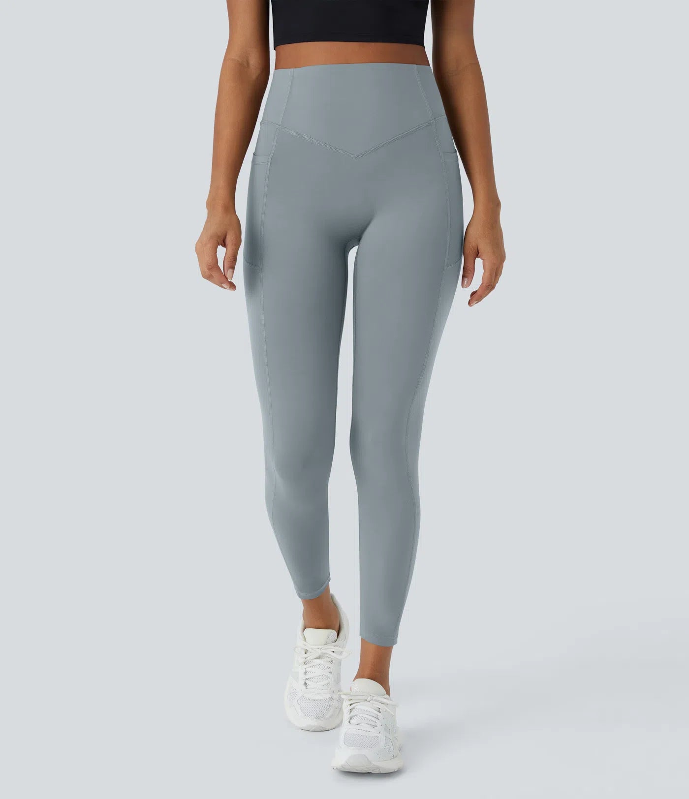 TheHolaras™ High Waisted Scrunch Butt Lifting Tummy Control Pocket Shaping Training Leggings