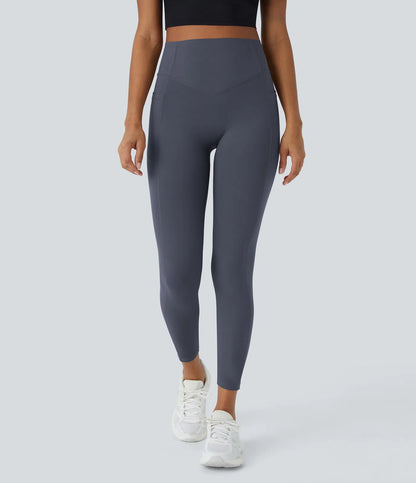TheHolaras™ High Waisted Scrunch Butt Lifting Tummy Control Pocket Shaping Training Leggings