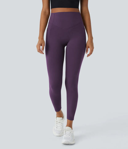 TheHolaras™ High Waisted Scrunch Butt Lifting Tummy Control Pocket Shaping Training Leggings