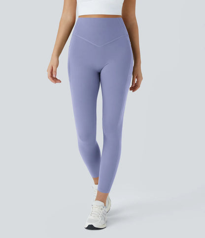 TheHolaras™ High Waisted Scrunch Butt Lifting Tummy Control Pocket Shaping Training Leggings