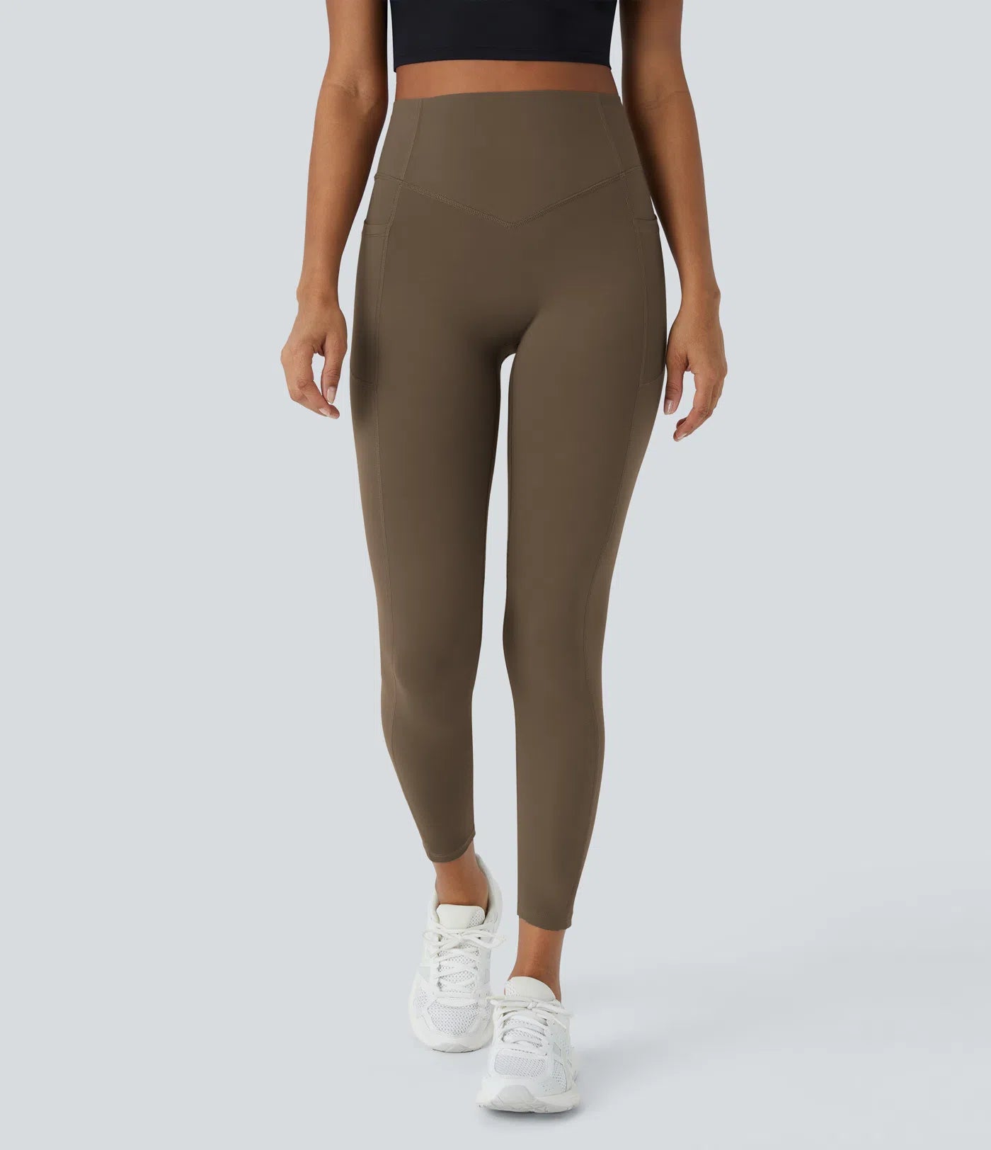 TheHolaras™ High Waisted Scrunch Butt Lifting Tummy Control Pocket Shaping Training Leggings