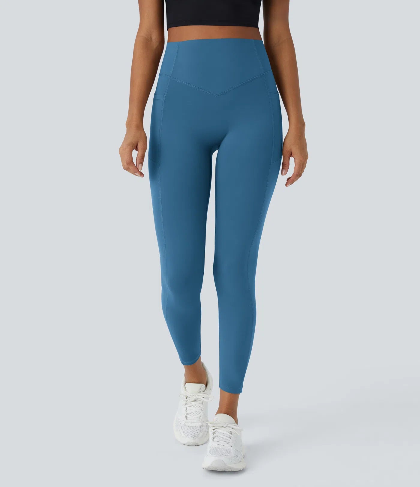 TheHolaras™ High Waisted Scrunch Butt Lifting Tummy Control Pocket Shaping Training Leggings