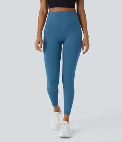 TheHolaras™ High Waisted Scrunch Butt Lifting Tummy Control Pocket Shaping Training Leggings