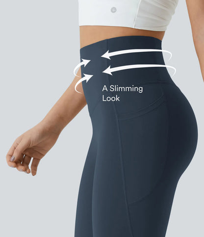 TheHolaras™ High Waisted Scrunch Butt Lifting Tummy Control Pocket Shaping Training Leggings