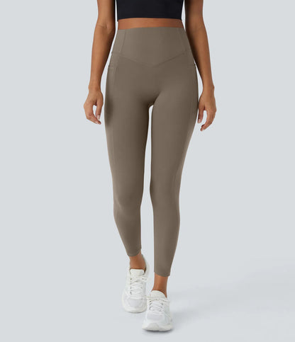 TheHolaras™ High Waisted Scrunch Butt Lifting Tummy Control Pocket Shaping Training Leggings