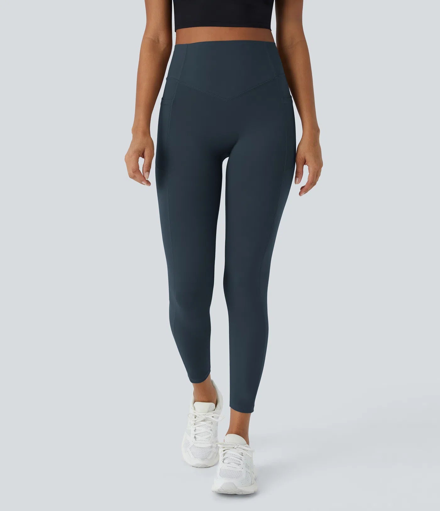 TheHolaras™ High Waisted Scrunch Butt Lifting Tummy Control Pocket Shaping Training Leggings