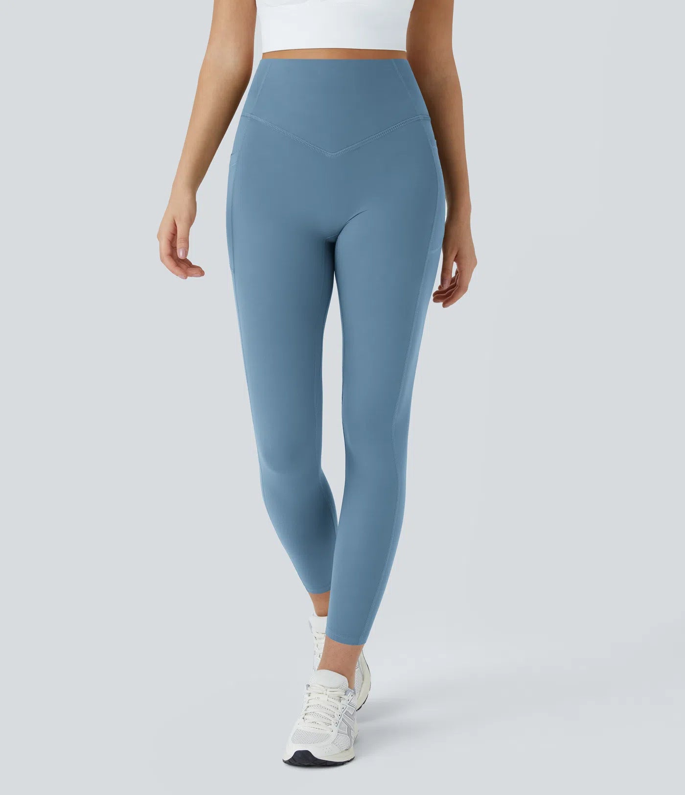 TheHolaras™ High Waisted Scrunch Butt Lifting Tummy Control Pocket Shaping Training Leggings