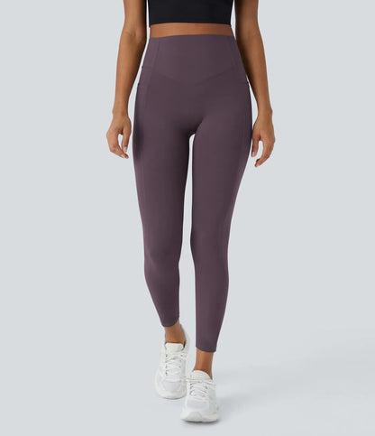 TheHolaras™ High Waisted Scrunch Butt Lifting Tummy Control Pocket Shaping Training Leggings