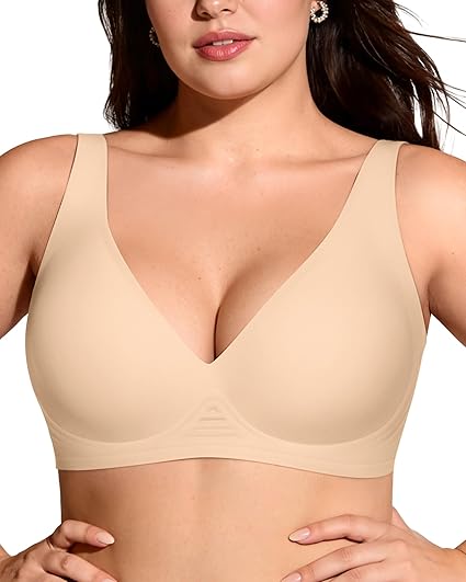 TheHolaras™ Push Up Bralettes Plunge Seamless Bra