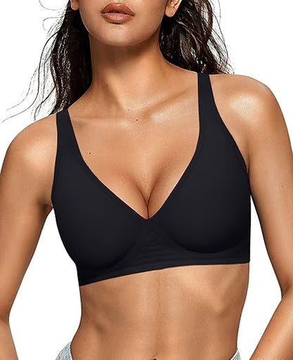 TheHolaras™ Push Up Bralettes Plunge Seamless Bra
