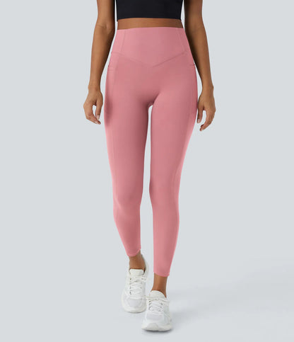 TheHolaras™ High Waisted Scrunch Butt Lifting Tummy Control Pocket Shaping Training Leggings