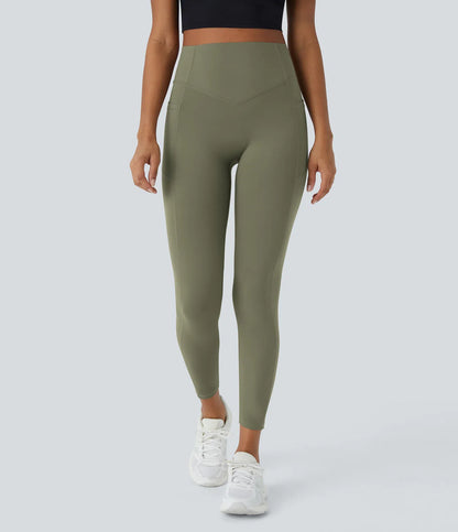 TheHolaras™ High Waisted Scrunch Butt Lifting Tummy Control Pocket Shaping Training Leggings