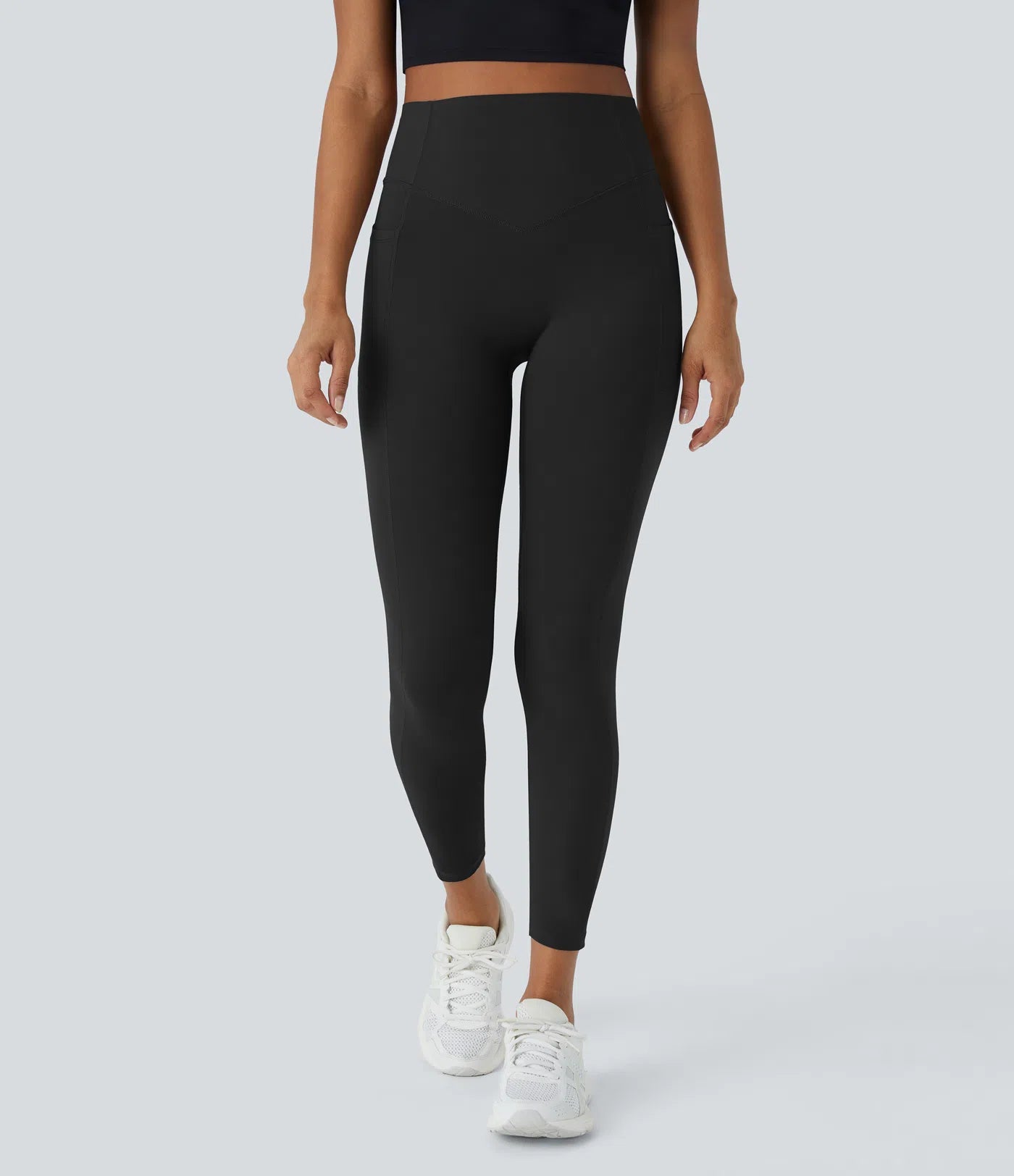 TheHolaras™ High Waisted Scrunch Butt Lifting Tummy Control Pocket Shaping Training Leggings