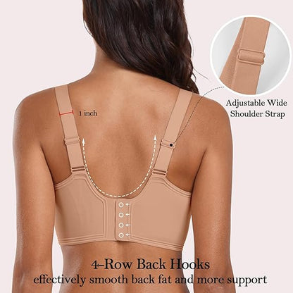 TheHolaras™ - Seamless Full Coverage Push Up No Underwire Bras